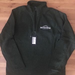 New 💕 fleece pullover with Patagonia embroidery